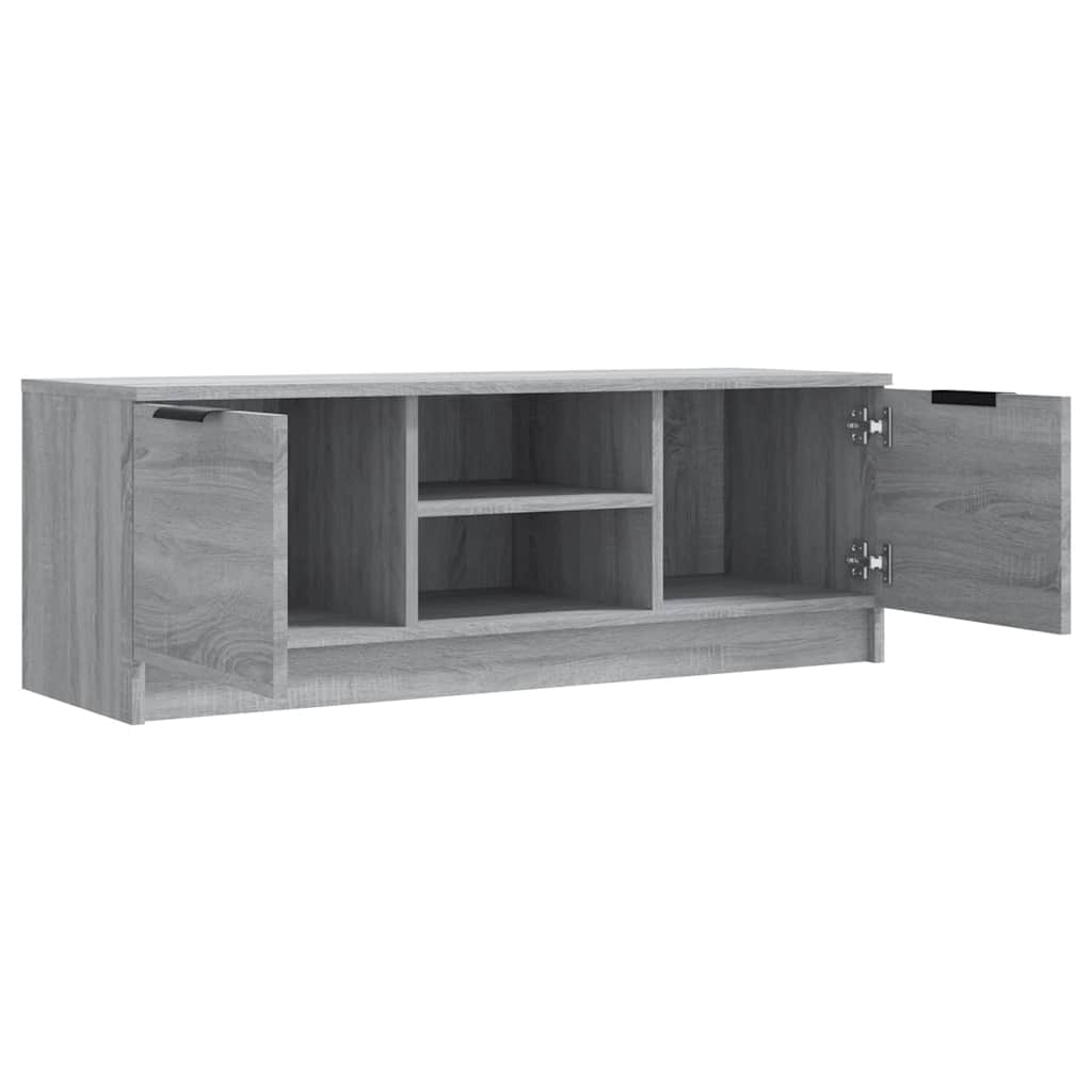 Έπιπλο Τηλεόρασης Γκρι Sonoma 102x35x36,5εκ. Επεξεργασμένο Ξύλο