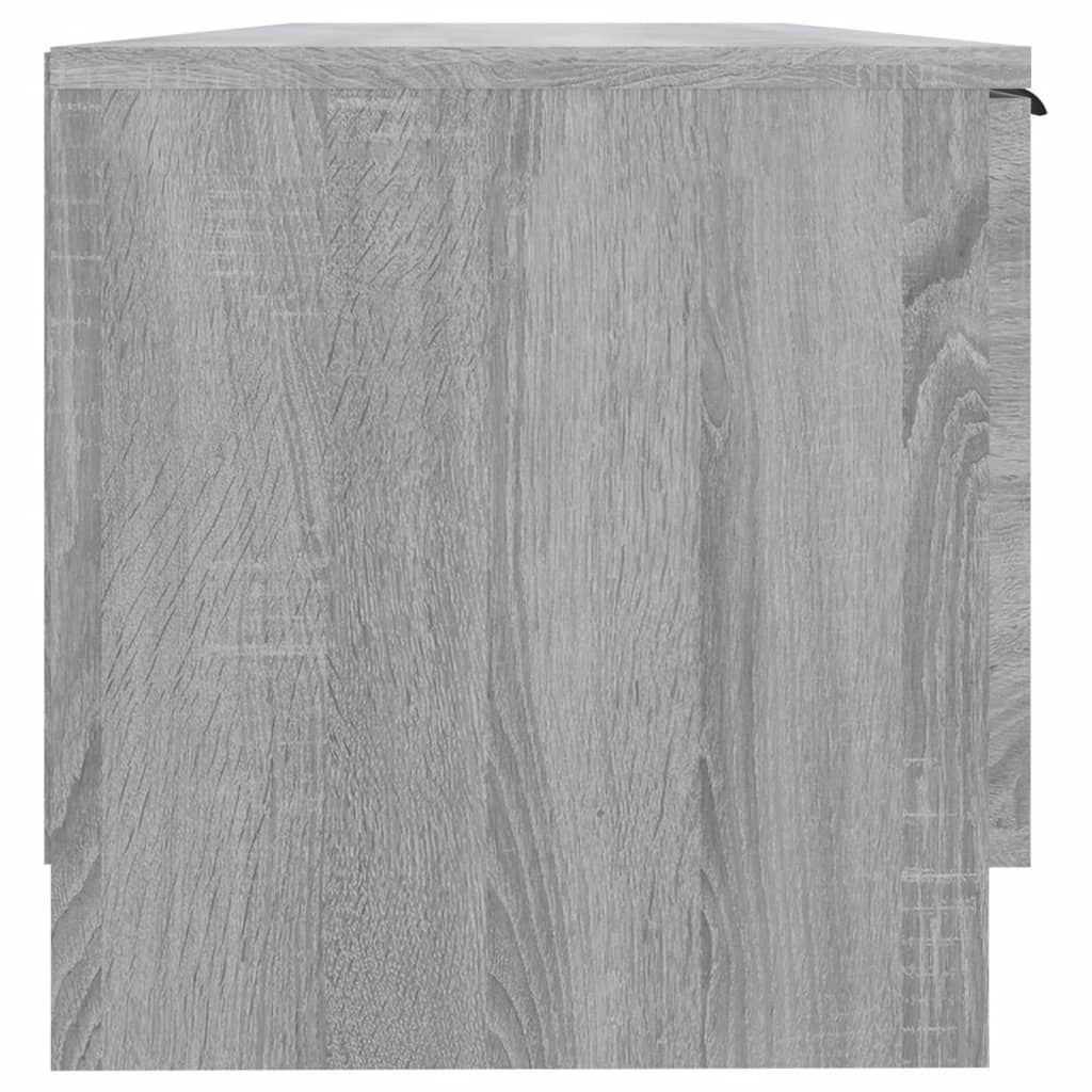 Έπιπλο Τηλεόρασης Γκρι Sonoma 102x35x36,5εκ. Επεξεργασμένο Ξύλο
