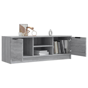Έπιπλο Τηλεόρασης Γκρι Sonoma 102x35x36,5εκ. Επεξεργασμένο Ξύλο