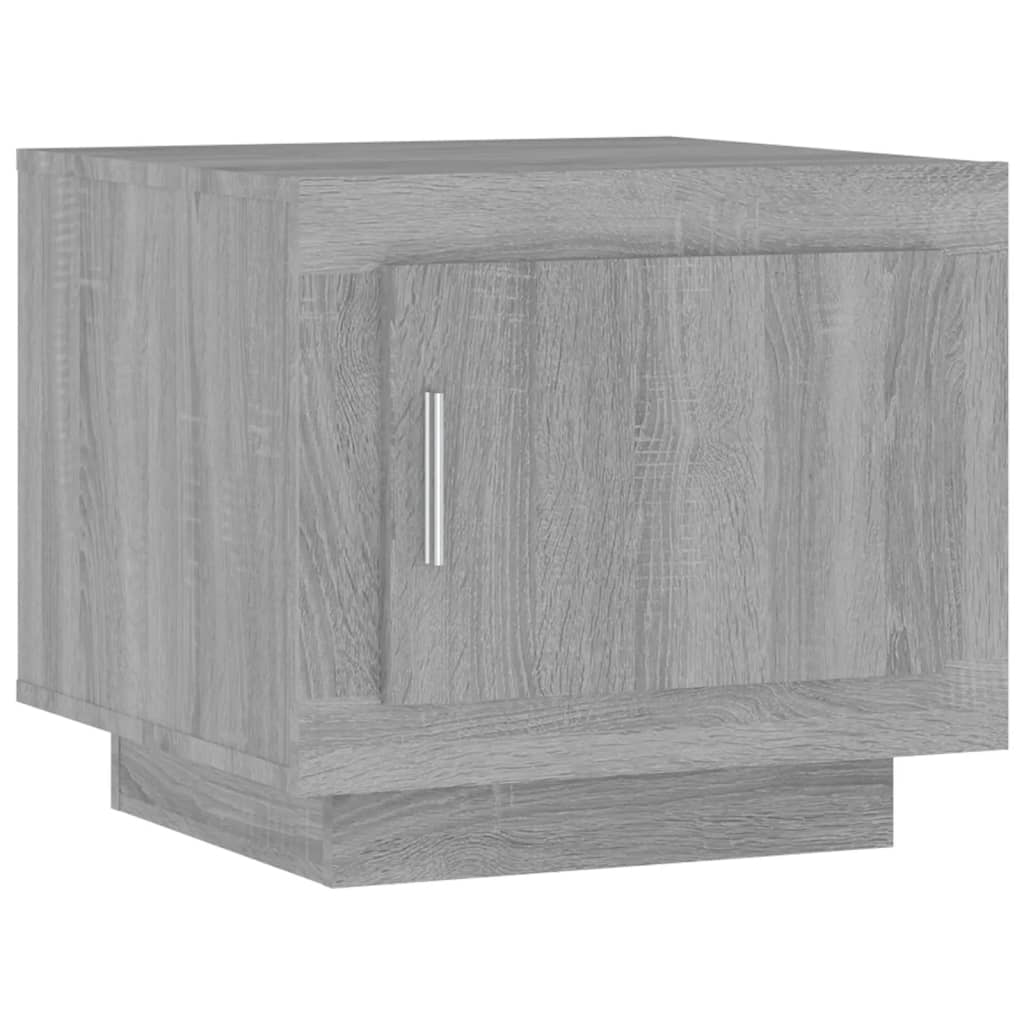 Τραπεζάκι Σαλονιού Γκρι Sonoma 51x50x45 εκ. από Επεξεργ. Ξύλο
