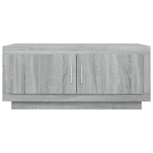 Τραπεζάκι Σαλονιού Γκρι Sonoma 102x50x45 εκ. Επεξεργασμένο Ξύλο