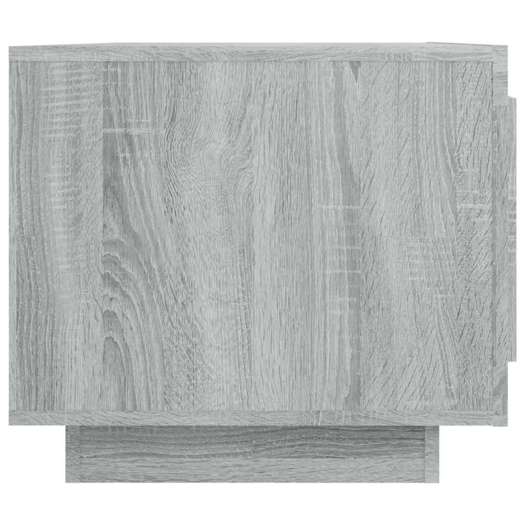 Τραπεζάκι Σαλονιού Γκρι Sonoma 102x50x45 εκ. Επεξεργασμένο Ξύλο