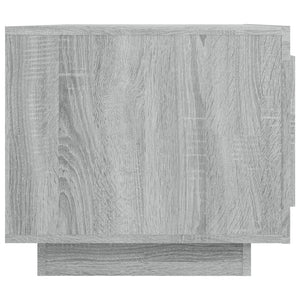 Τραπεζάκι Σαλονιού Γκρι Sonoma 102x50x45 εκ. Επεξεργασμένο Ξύλο