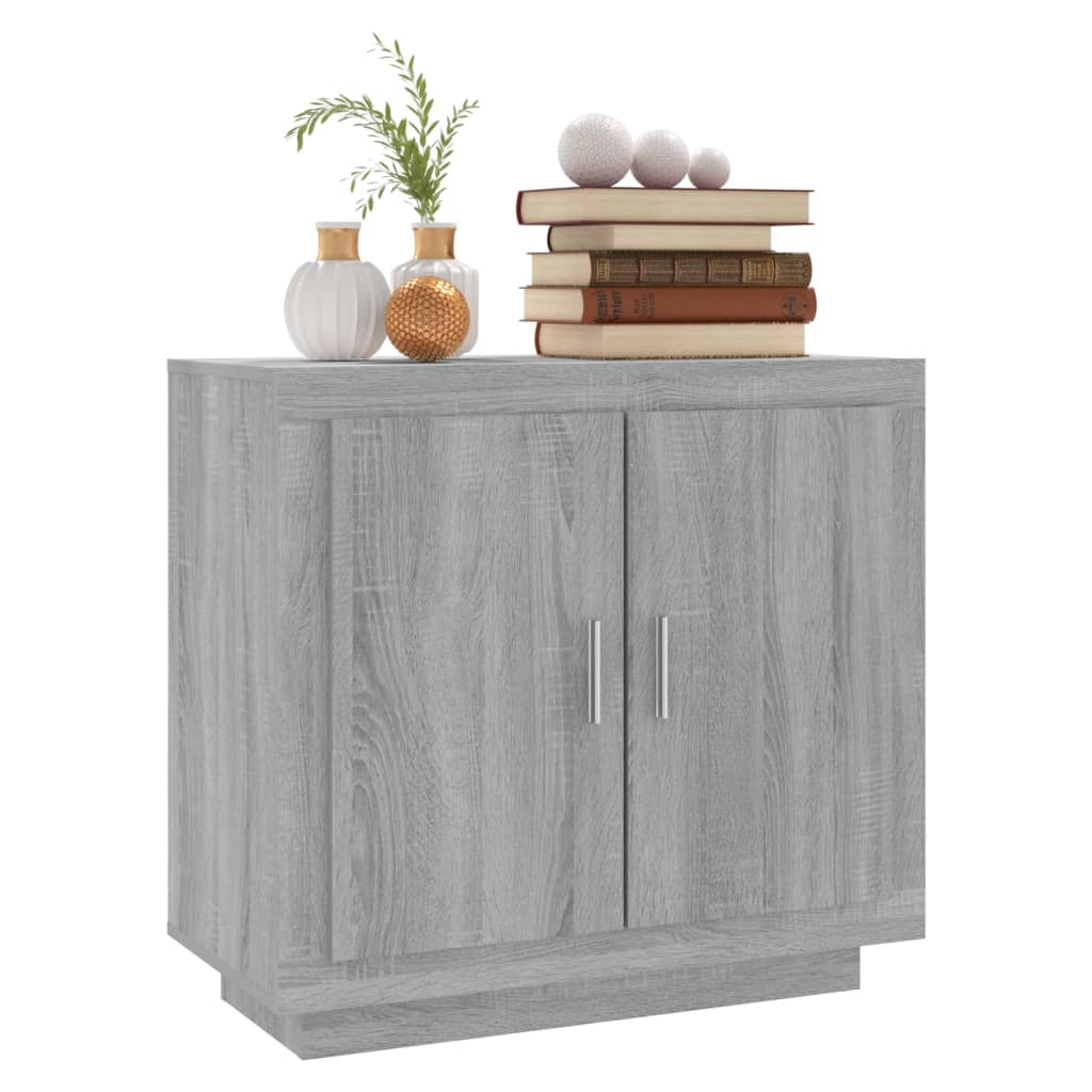 Ντουλάπι Γκρι Sonoma 80 x 40 x 75 εκ. από Επεξεργασμένο Ξύλο - Pakobazaar