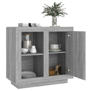 Ντουλάπι Γκρι Sonoma 80 x 40 x 75 εκ. - Pakobazaar