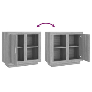 Ντουλάπι Γκρι Sonoma 80 x 40 x 75 εκ. - Pakobazaar
