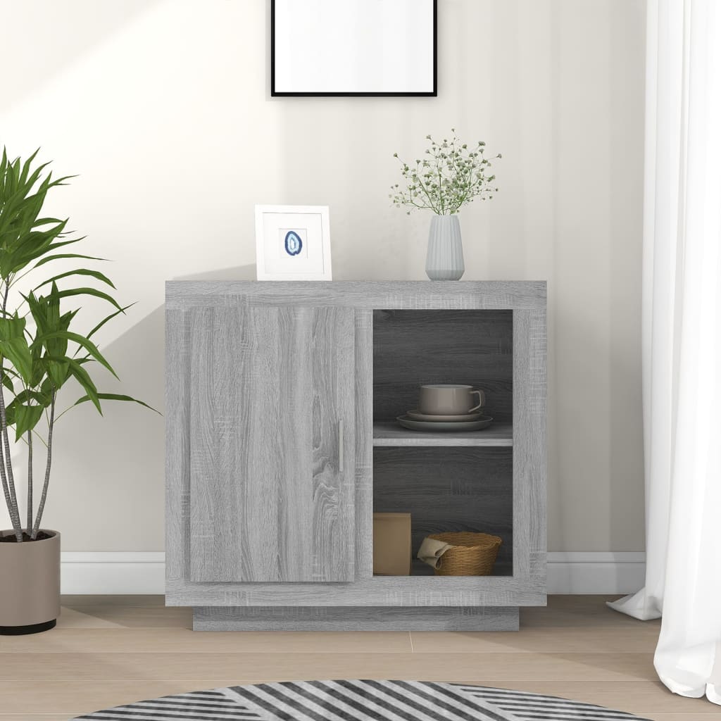 Ντουλάπι Γκρι Sonoma 80 x 40 x 75 εκ. - Pakobazaar