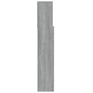 Κεφαλάρι Με Αποθηκευτικό Χώρο Γκρι Sonoma 100x19x103,5 εκ.