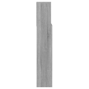 Κεφαλάρι Με Αποθηκευτικό Χώρο Γκρι Sonoma 140x19x103,5 εκ. - Pakobazaar