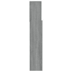 Κεφαλάρι Με Αποθηκευτικό Χώρο Γκρι Sonoma 180 x 19 x 103,5 εκ. - Pakobazaar