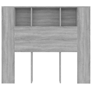 Κεφαλάρι Με Αποθηκευτικό Χώρο Γκρι Sonoma 120 x 18,5 x 102,5 εκ
