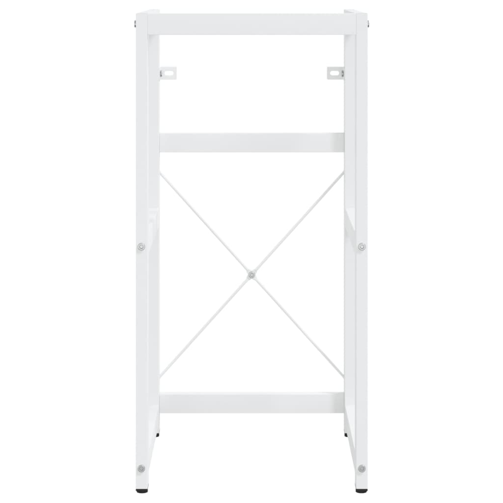 Σκελετός Νιπτήρα Μπάνιου με Εντοιχισμένο Νιπτήρα Λευκό Σίδερο - PAKOBAZAAR