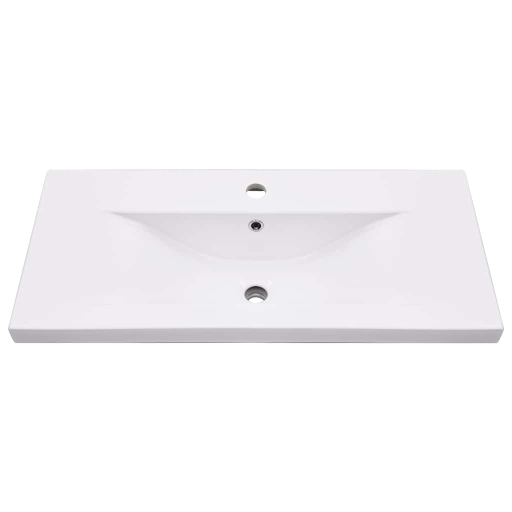 Σκελετός Νιπτήρα Μπάνιου με Εντοιχισμένο Νιπτήρα Λευκό Σίδερο - PAKOBAZAAR