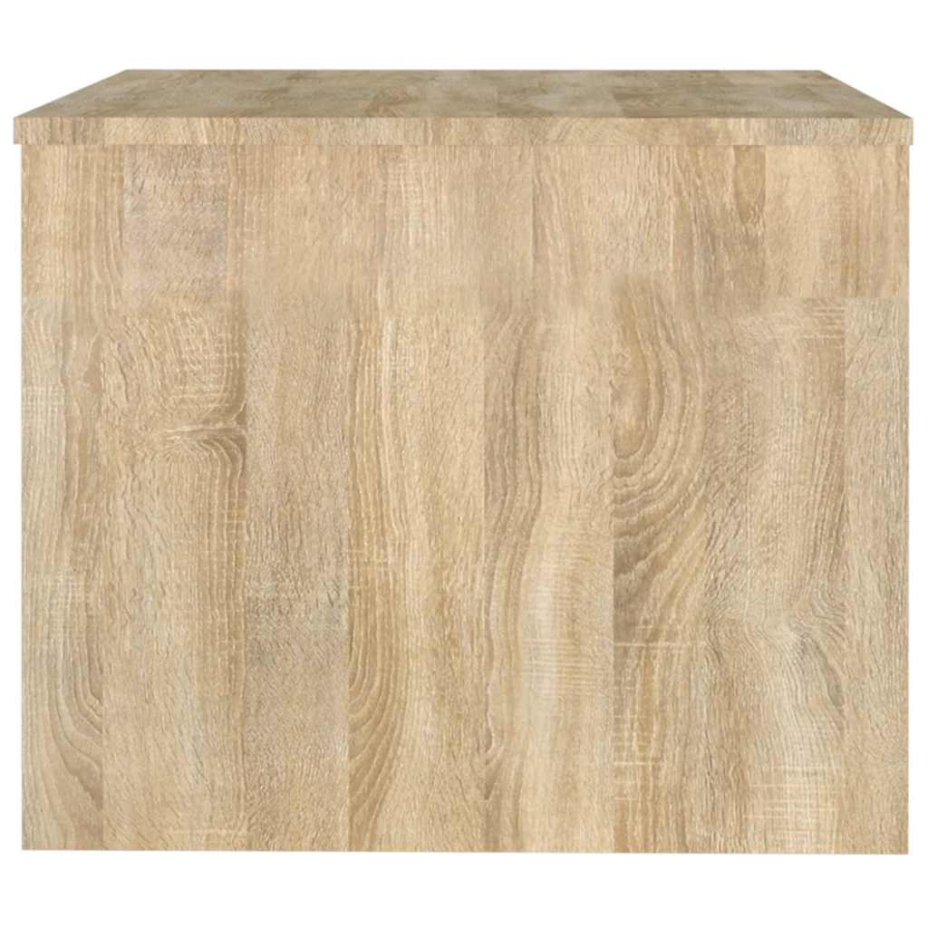 Τραπεζάκι Σαλονιού Sonoma Δρυς 80x50x40 εκ. Επεξεργασμένο Ξύλο - Pakobazaar