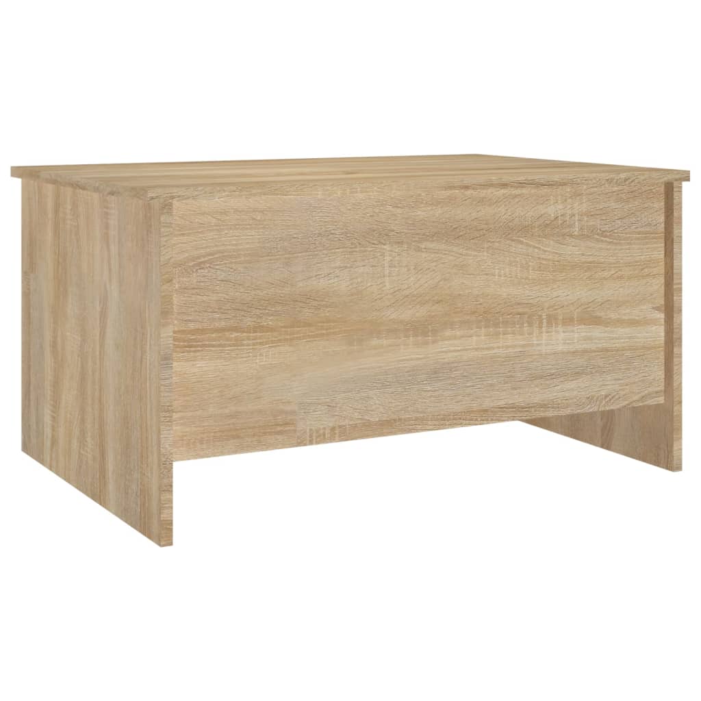 Τραπεζάκι Σαλονιού Sonoma Δρυς 80x55,5x41,5 εκ. Επεξεργ. Ξύλο