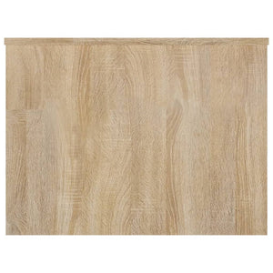 Τραπεζάκι Σαλονιού Sonoma Δρυς 80x55,5x41,5 εκ. Επεξεργ. Ξύλο