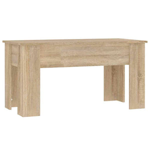Τραπεζάκι Σαλονιού Sonoma Δρυς 101x49x52 εκ. Επεξεργασμένο Ξύλο