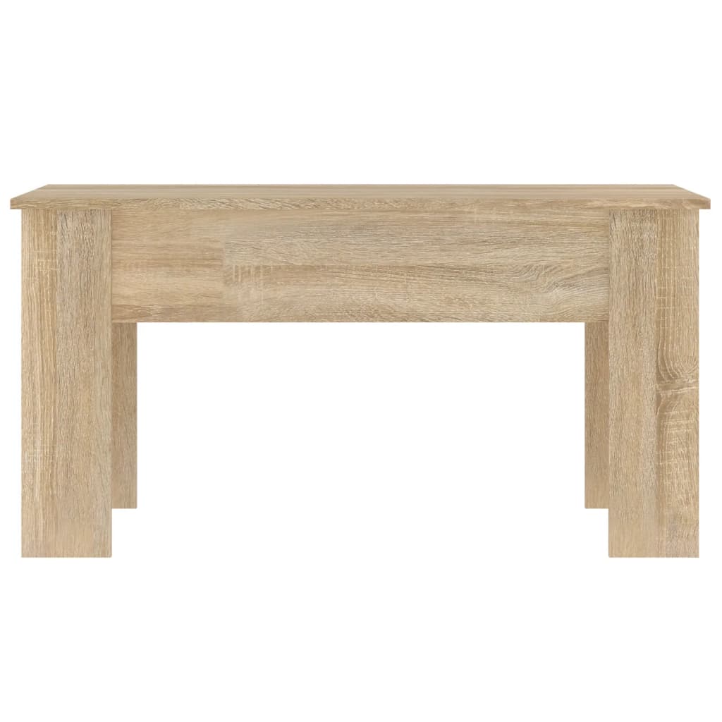 Τραπεζάκι Σαλονιού Sonoma Δρυς 101x49x52 εκ. Επεξεργασμένο Ξύλο