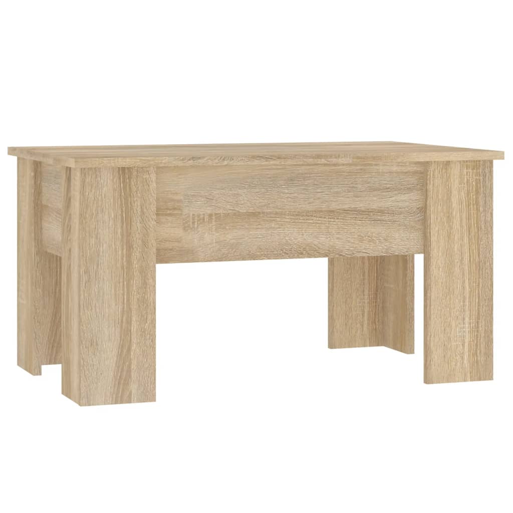 Τραπεζάκι Σαλονιού Sonoma Δρυς 79x49x41 εκ. Επεξεργασμένο Ξύλο