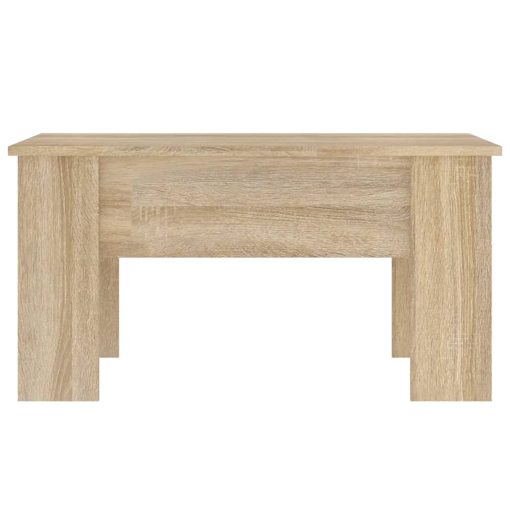 Τραπεζάκι Σαλονιού Sonoma Δρυς 79x49x41 εκ. Επεξεργασμένο Ξύλο
