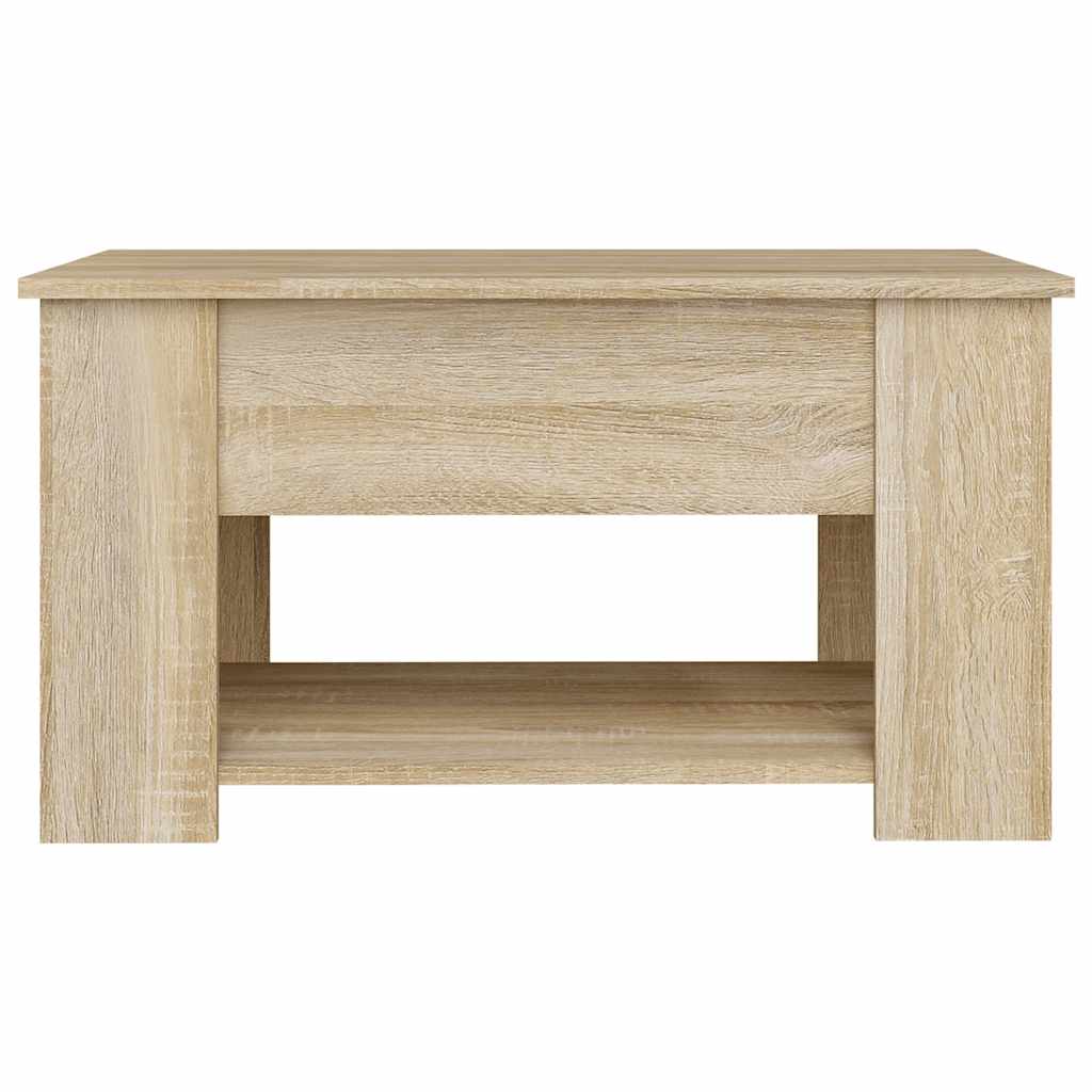 Τραπεζάκι Σαλονιού Sonoma Δρυς 79x49x41 εκ. Επεξεργασμένο Ξύλο