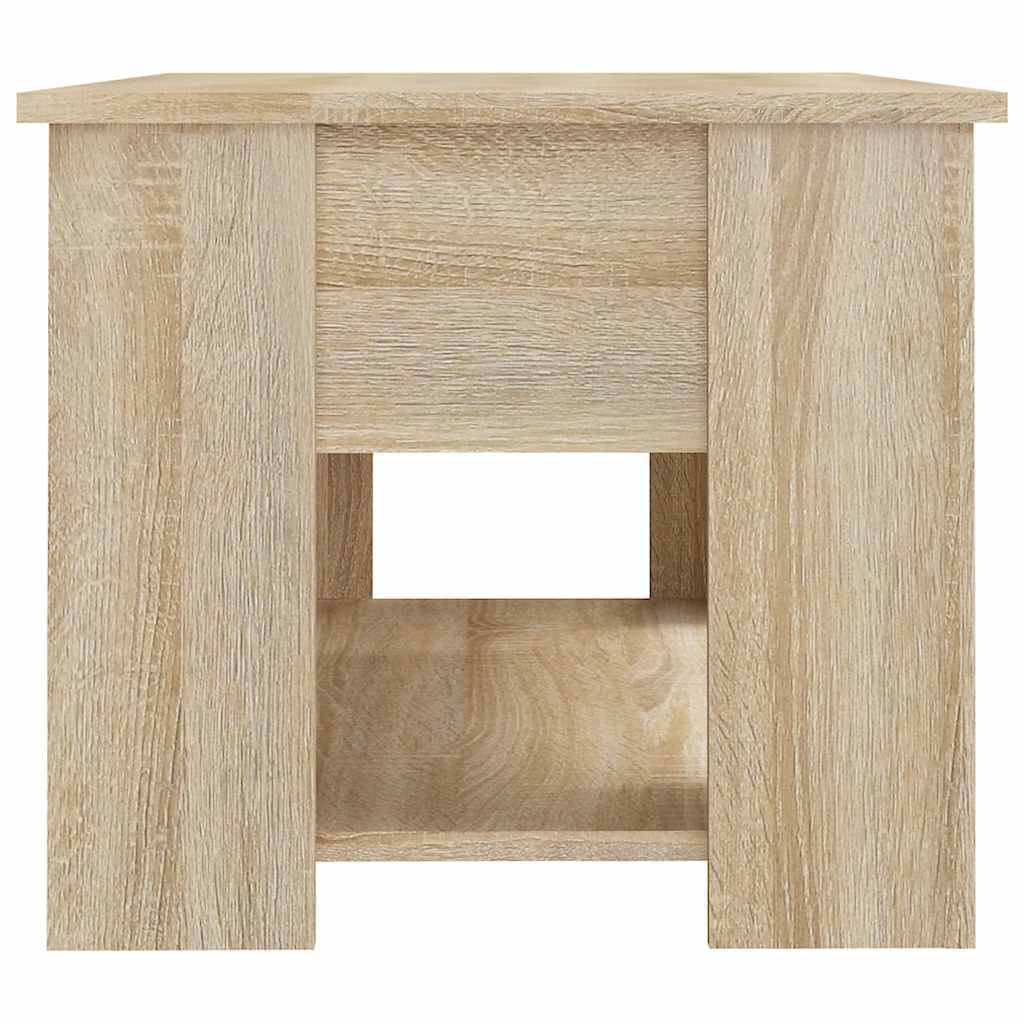 Τραπεζάκι Σαλονιού Sonoma Δρυς 79x49x41 εκ. Επεξεργασμένο Ξύλο