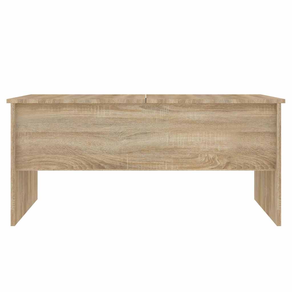 Τραπεζάκι Σαλονιού Sonoma Δρυς 102x50,5x46,5 εκ. Επεξεργ. Ξύλο - Pakobazaar