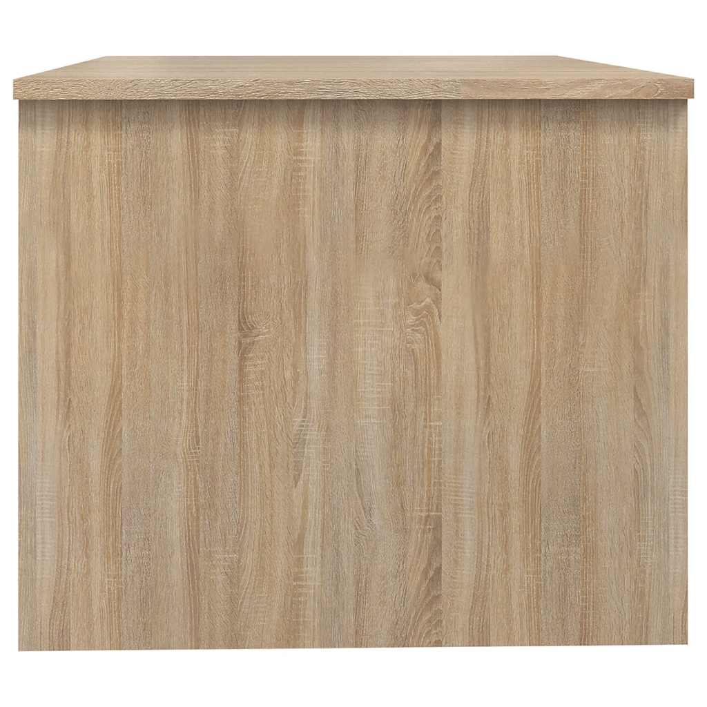 Τραπεζάκι Σαλονιού Sonoma Δρυς 80x50x42,5 εκ Επεξεργασμένο Ξύλο