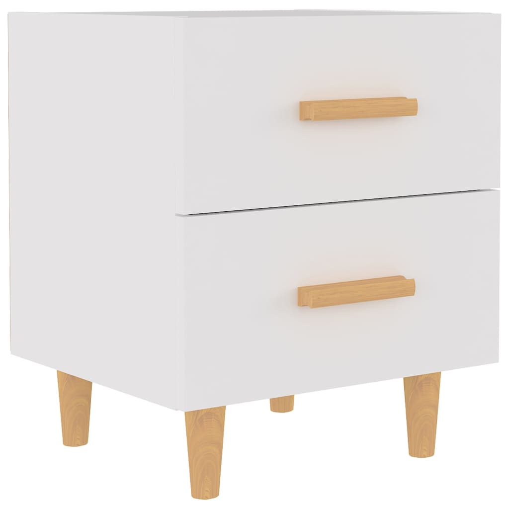 Κομοδίνο Λευκό 40 x 35 x 47,5 εκ.