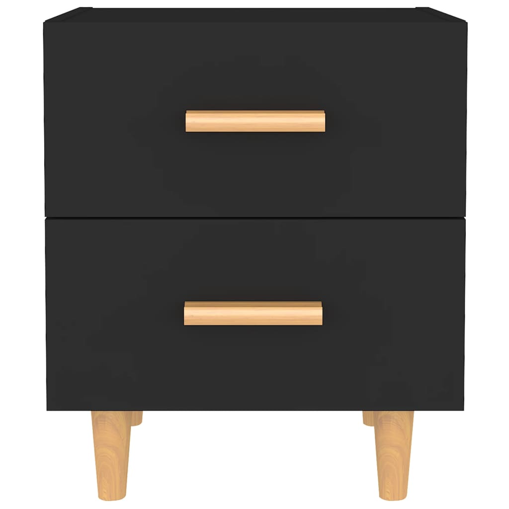 Κομοδίνο Μαύρο 40 x 35 x 47,5 εκ.