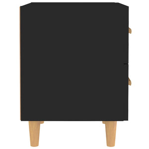 Κομοδίνο Μαύρο 40 x 35 x 47,5 εκ.