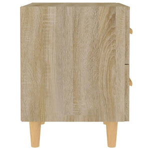Κομοδίνα 2 τεμ. Sonoma Δρυς 40 x 35 x 47,5 εκ.