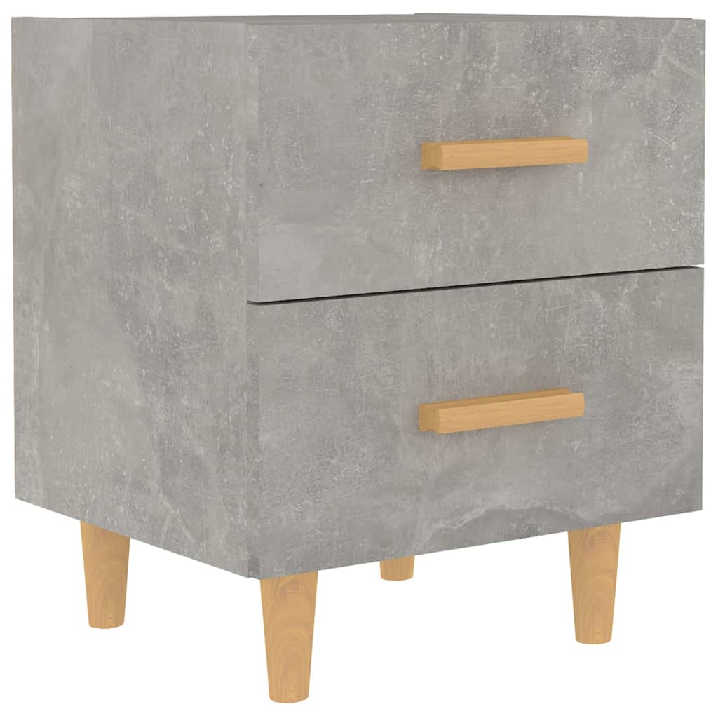 Κομοδίνο Γκρι Σκυροδέματος 40 x 35 x 47,5 εκ.