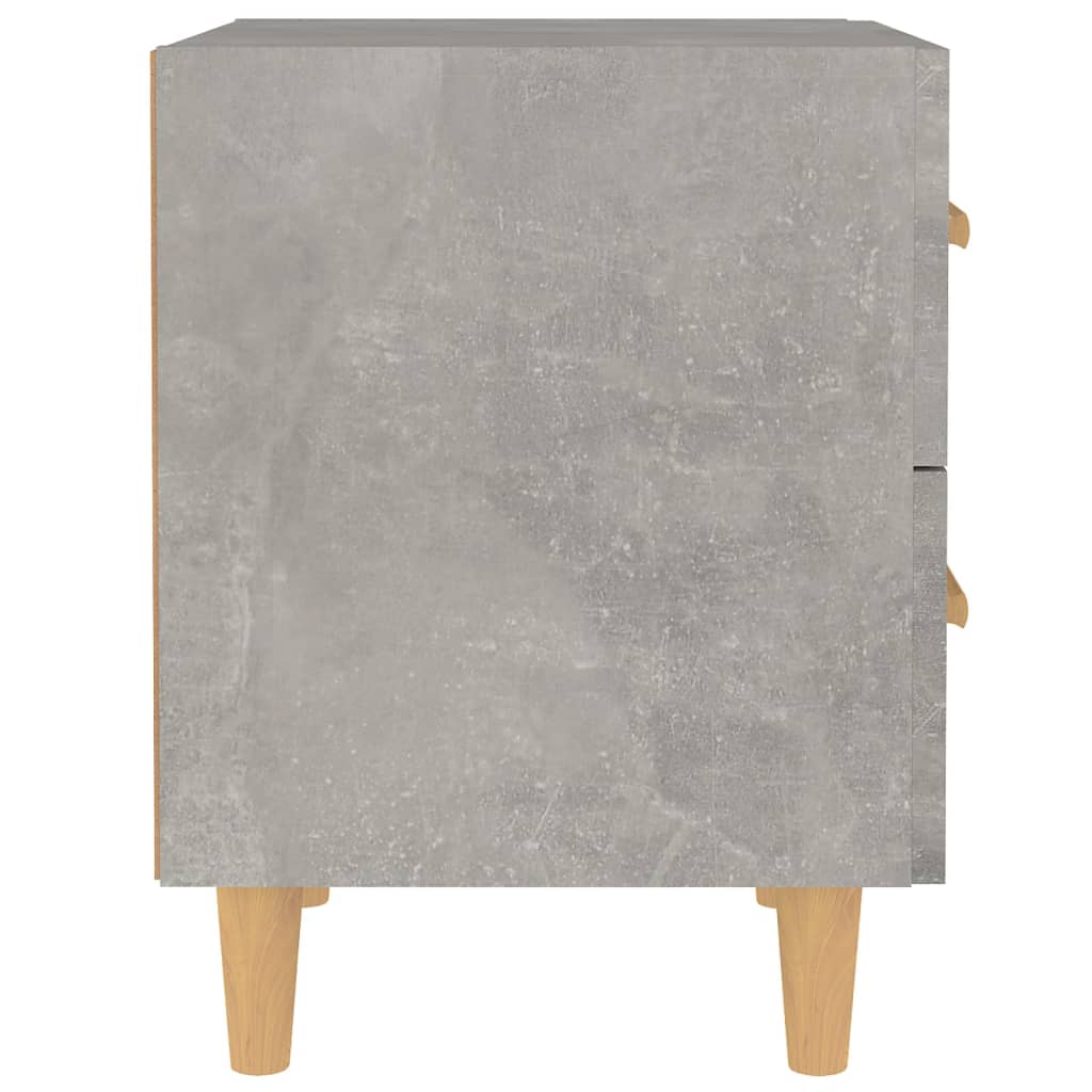 Κομοδίνο Γκρι Σκυροδέματος 40 x 35 x 47,5 εκ.