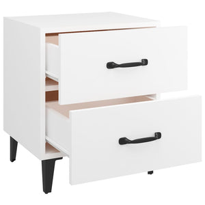 Κομοδίνο Λευκό 40 x 35 x 47,5 εκ. - Pakobazaar
