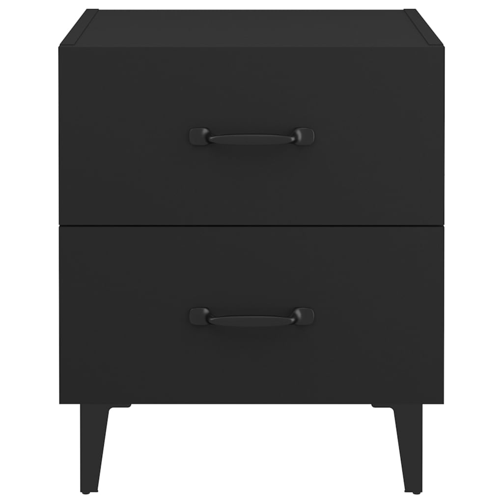 Κομοδίνο Μαύρο 40 x 35 x 47,5 εκ.