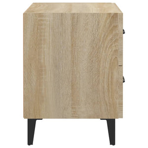 Κομοδίνα 2 τεμ. Sonoma Δρυς 40 x 35 x 47,5 εκ.
