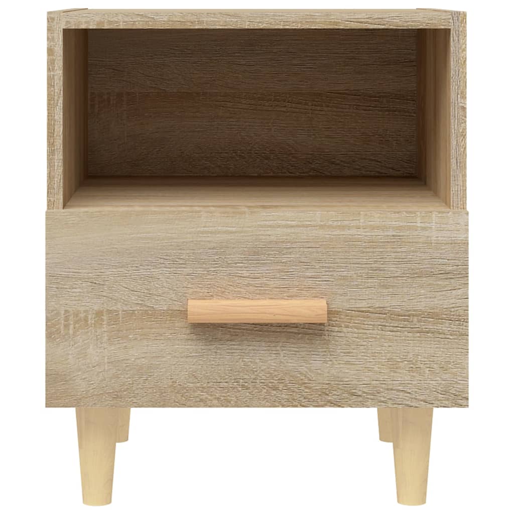 Κομοδίνα 2 τεμ. Sonoma Δρυς 40 x 35 x 47 εκ.