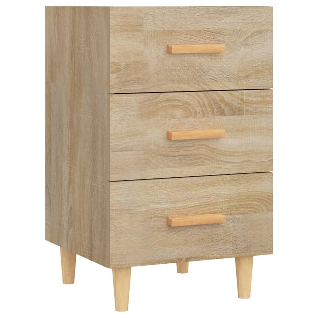 Κομοδίνο Sonoma Δρυς 40 x 40 x 66 εκ. από Επεξεργασμένο Ξύλο