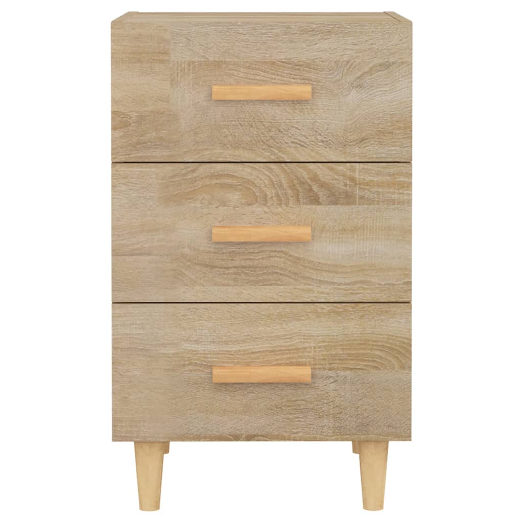 Κομοδίνο Sonoma Δρυς 40 x 40 x 66 εκ. από Επεξεργασμένο Ξύλο