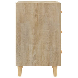 Κομοδίνο Sonoma Δρυς 40 x 40 x 66 εκ. από Επεξεργασμένο Ξύλο