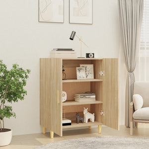 Ντουλάπι Sonoma Δρυς 70 x 34 x 90 εκ. από Επεξεργασμένο Ξύλο - Pakobazaar