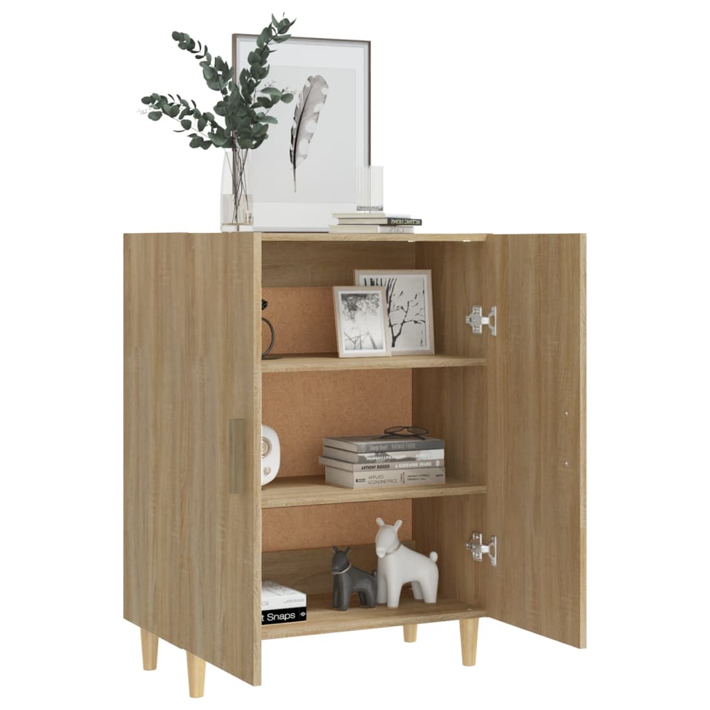 Ντουλάπι Sonoma Δρυς 70 x 34 x 90 εκ. από Επεξεργασμένο Ξύλο - Pakobazaar