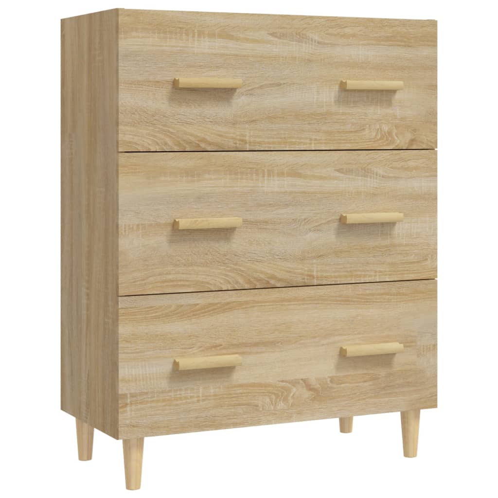 Ντουλάπι Sonoma Δρυς 70 x 34 x 90 εκ. από Επεξεργασμένο Ξύλο