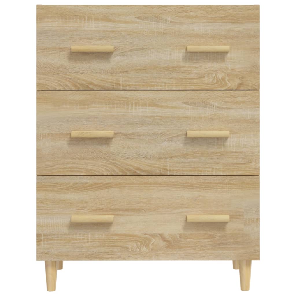 Ντουλάπι Sonoma Δρυς 70 x 34 x 90 εκ. από Επεξεργασμένο Ξύλο
