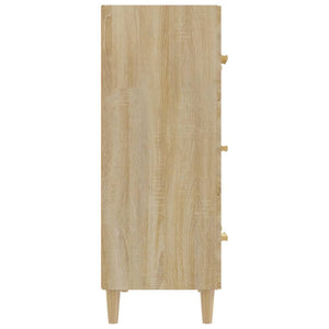 Ντουλάπι Sonoma Δρυς 70 x 34 x 90 εκ. από Επεξεργασμένο Ξύλο