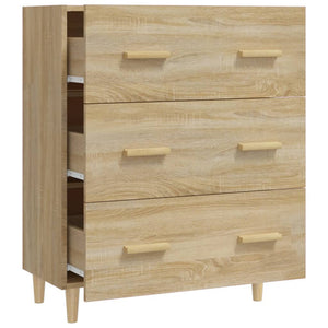 Ντουλάπι Sonoma Δρυς 70 x 34 x 90 εκ. από Επεξεργασμένο Ξύλο