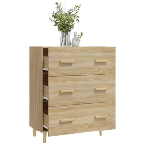 Ντουλάπι Sonoma Δρυς 70 x 34 x 90 εκ. από Επεξεργασμένο Ξύλο