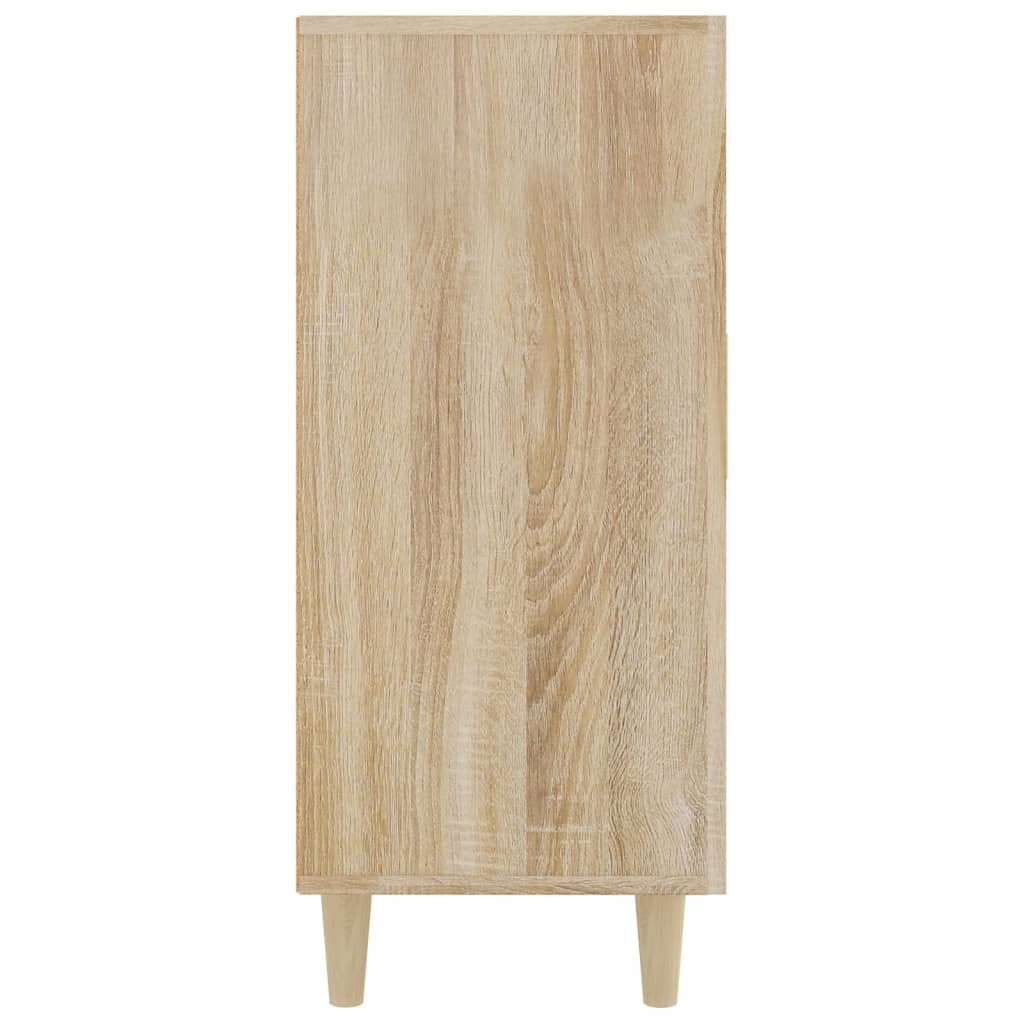 Ντουλάπι Sonoma δρυς 90x34x80 εκ. Επεξεργασμένο Ξύλο - Pakobazaar