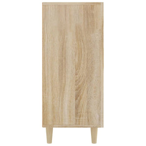 Ντουλάπι Sonoma δρυς 90x34x80 εκ. Επεξεργασμένο Ξύλο - Pakobazaar